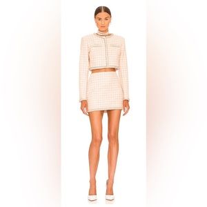 Cropped Bailey Mini Skirt and Jacket Size M